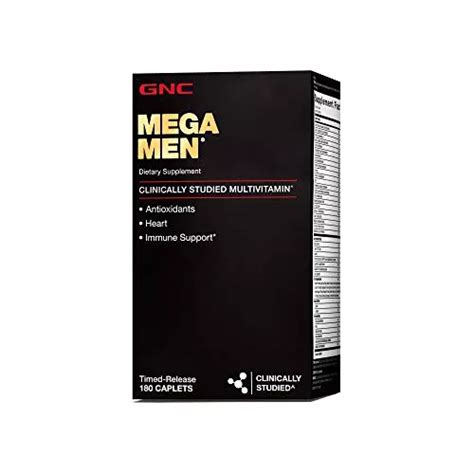 Gnc Mega Men Multivitamínico Para Hombres, 180 Unidades, Ant.